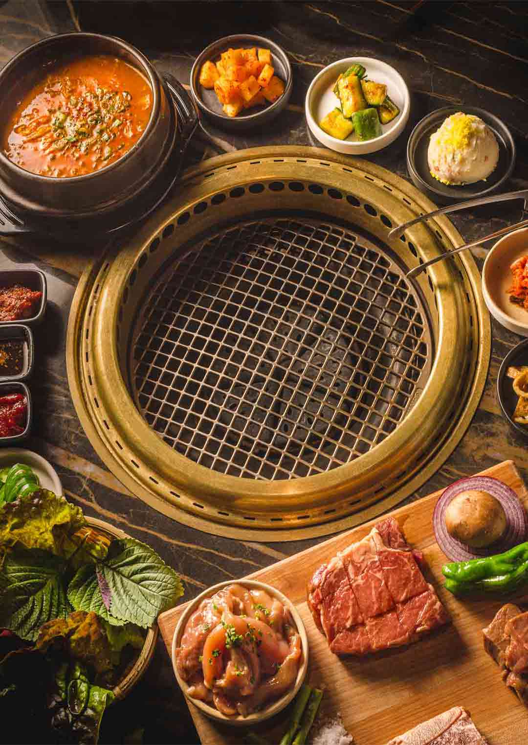 bae korean grill food sample image