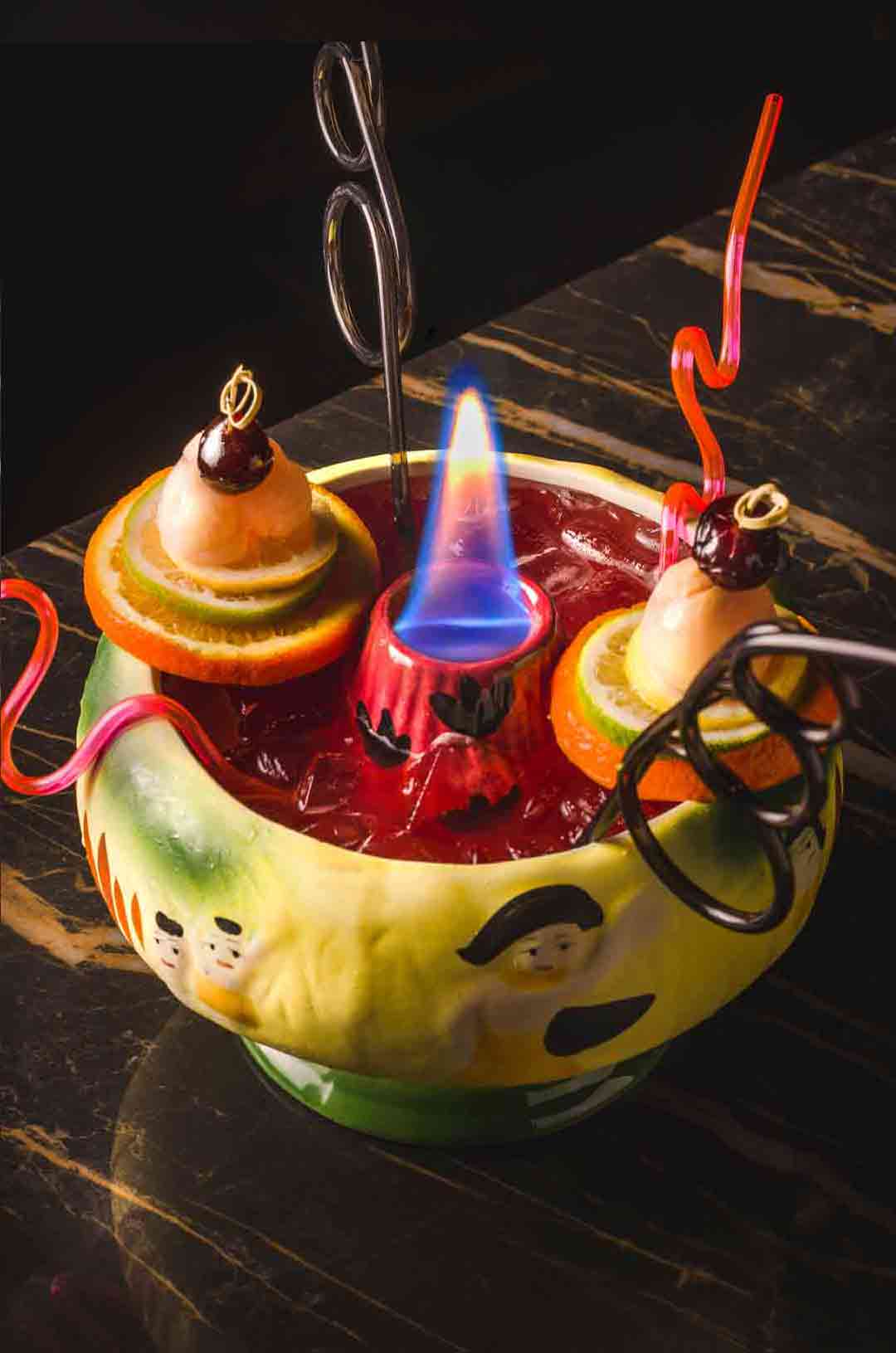Bae Korean Grill cocktail sample